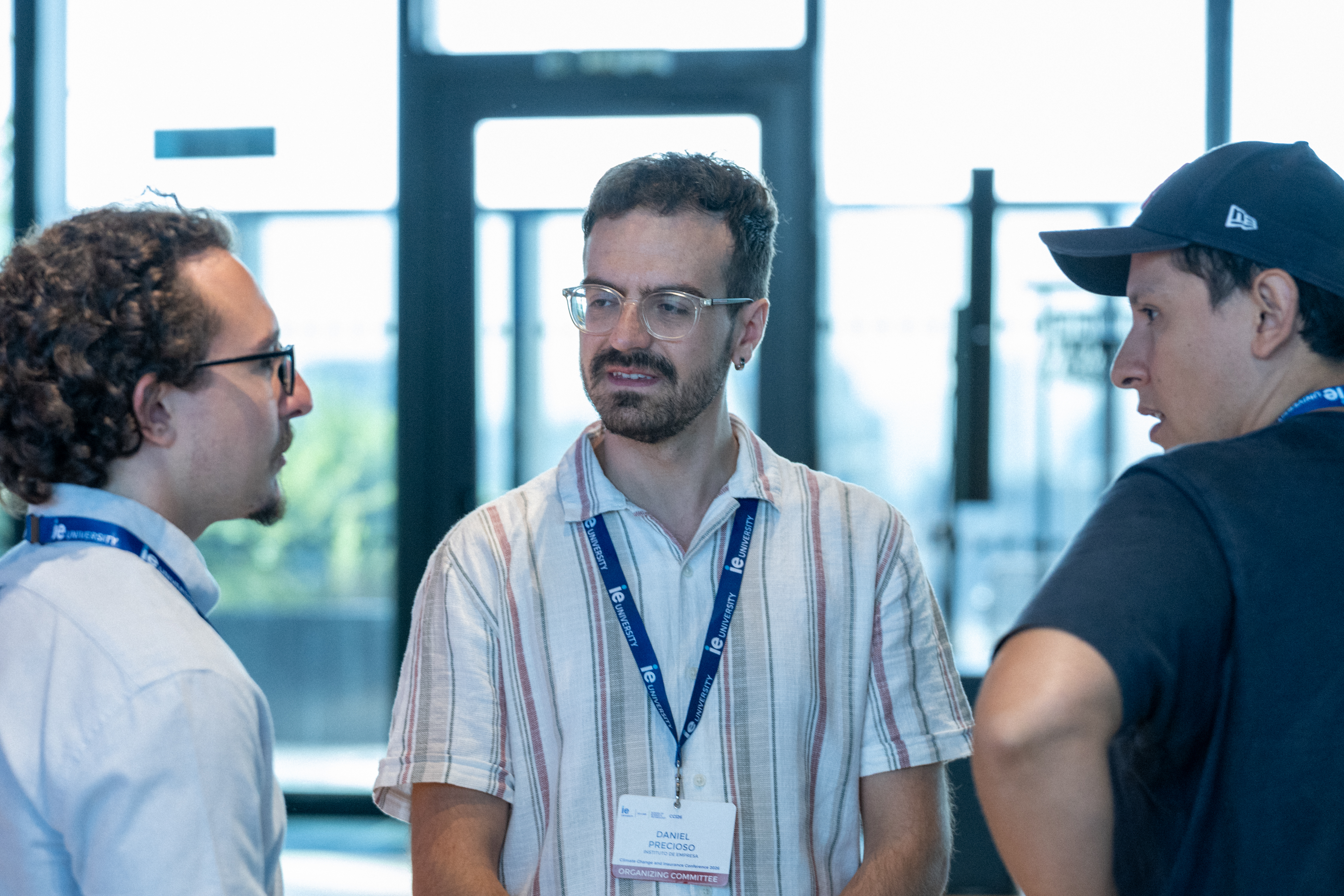 Daniel Precioso in conversation during the closing Collider at IE Tower