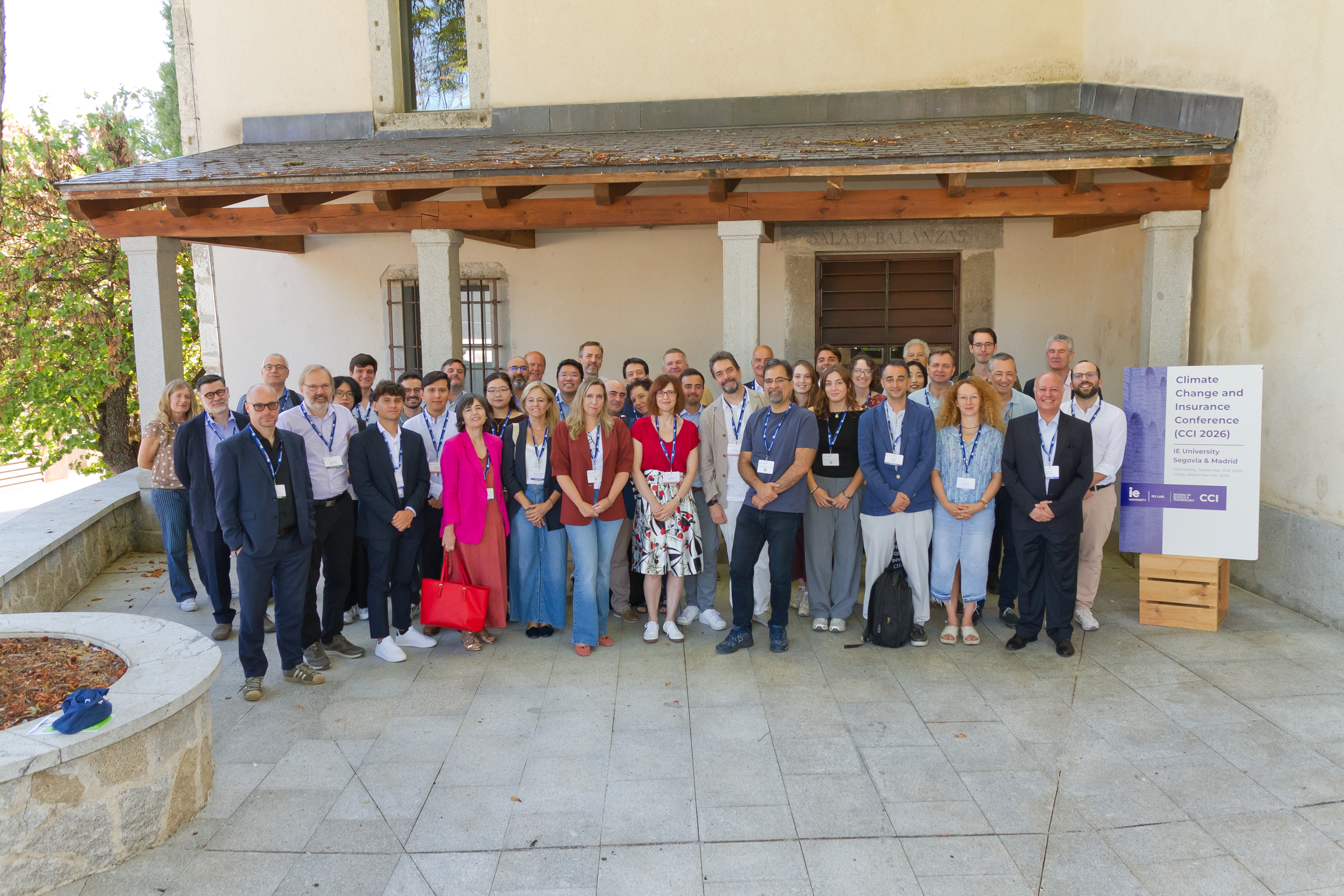 Participants at CCI26 at Casa de la Moneda in Segovia