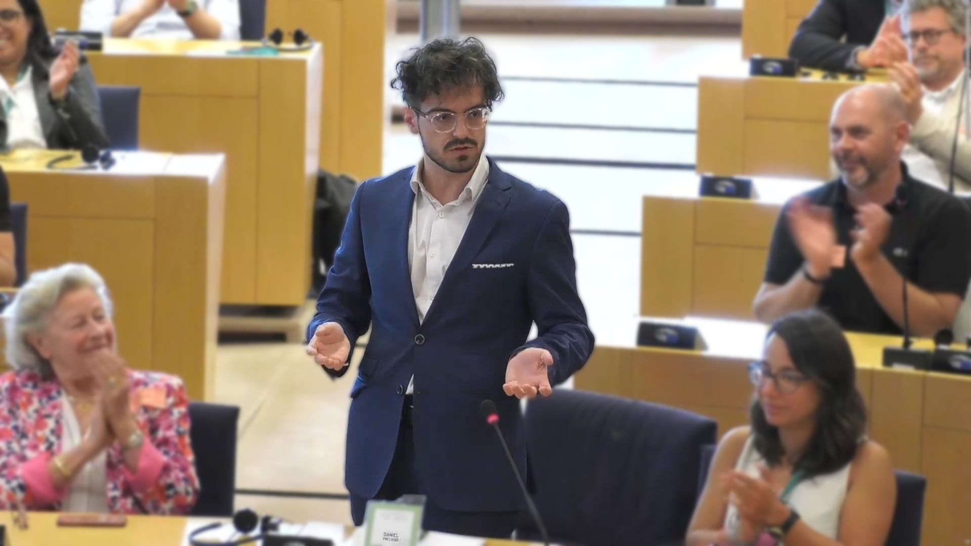 Making Waves in Brussels: How I Took the Stage at the European Parliament 